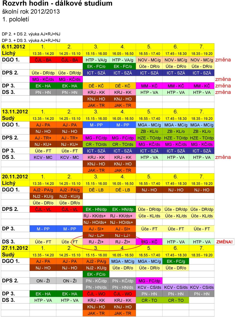 AJ - PA AJ - PA M - PP M - PP MGA - MC/g MGA - MC/g 13.35-14.20 14.25-15.10 15.15-16.00 16.05-16.50 16.55-17.40 17.45-18.30 18.35-19.20 MGA - MC/g ZB - KL/o ZB - KL/o ZB - KL/o DPS 2.