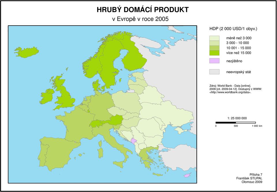 Zdroj: World Bank - Data [online]. 2009 [cit. 2009-04-12].