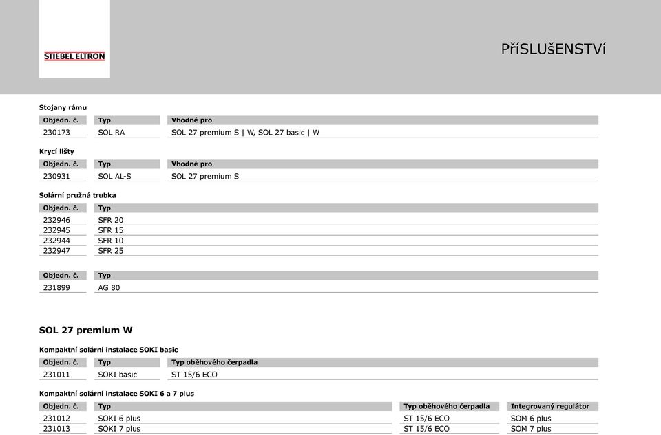 instalace SOKI basic oběhového čerpadla 231011 SOKI basic ST 15/6 ECO Kompaktní solární instalace SOKI 6 a 7 plus