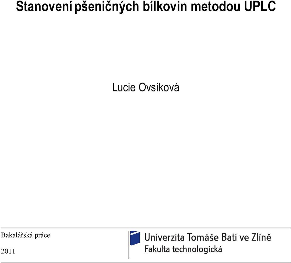 metodou UPLC Lucie