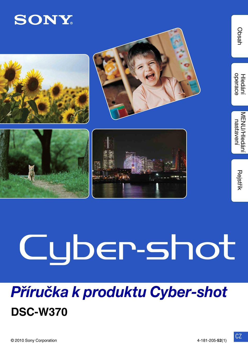 DSC-W370 2010 Sony