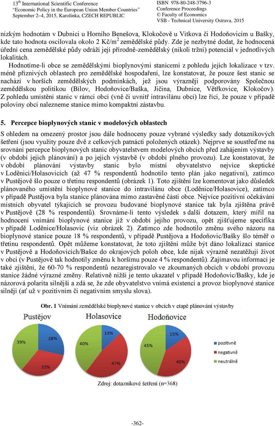 Hodnotíme-li obce se zemědělskými bioplynovými stanicemi z pohledu jejich lokalizace v tzv.