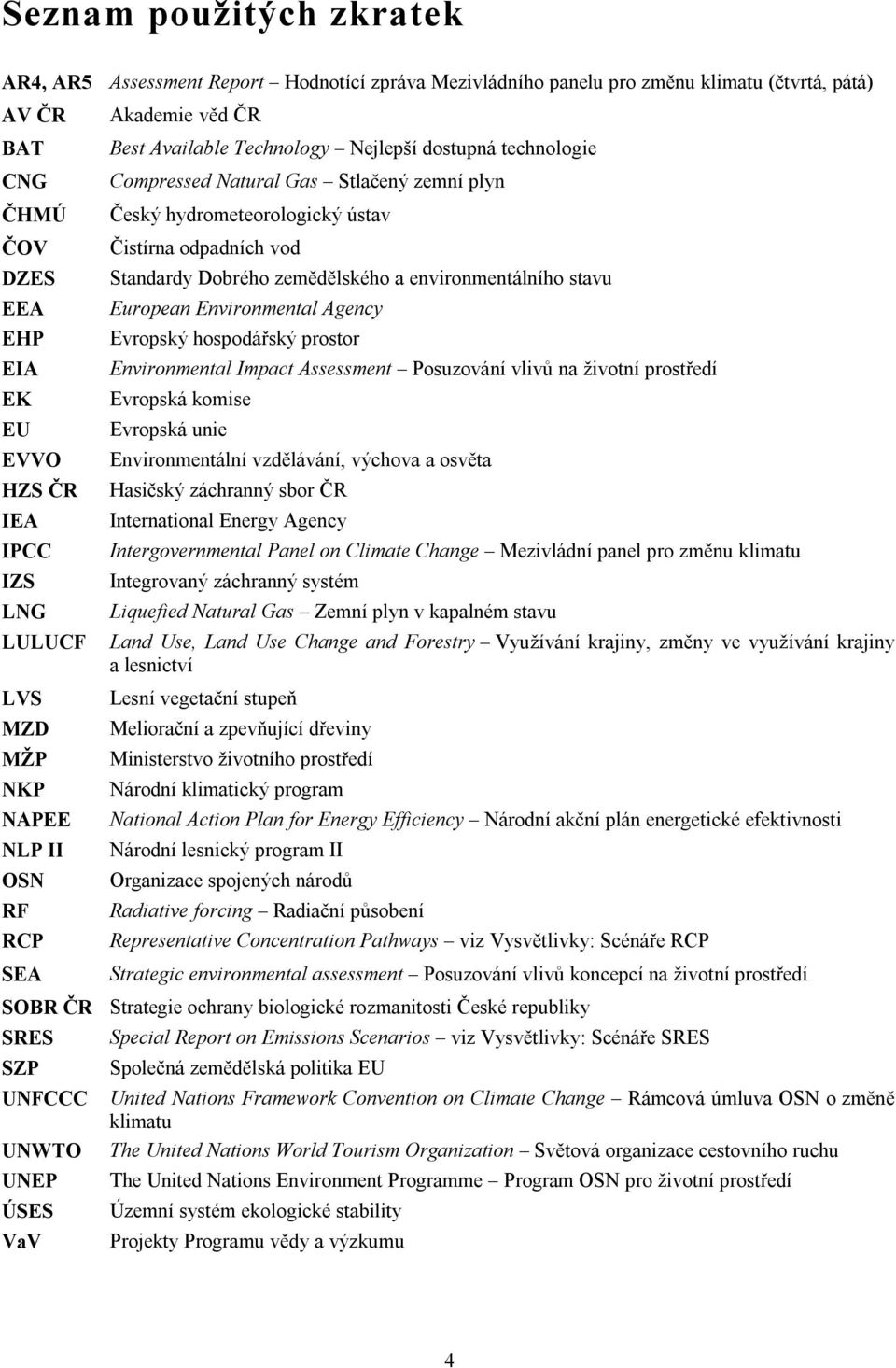 Čistírna odpadních vod Standardy Dobrého zemědělského a environmentálního stavu European Environmental Agency Evropský hospodářský prostor Environmental Impact Assessment Posuzování vlivů na životní