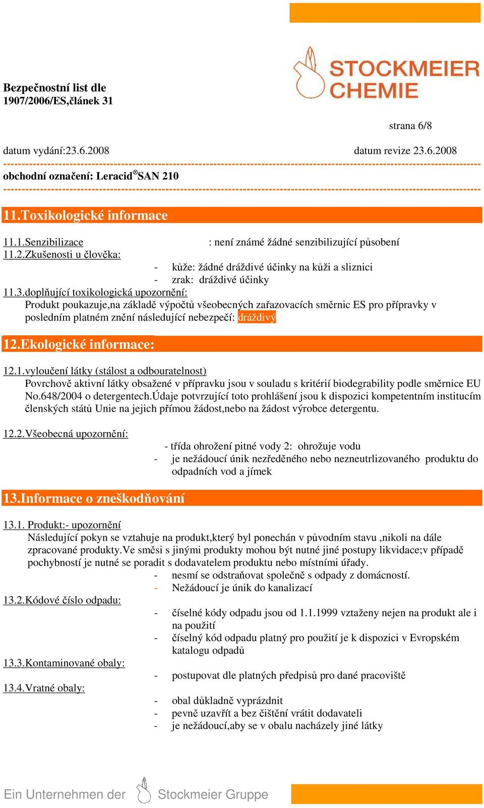 2008 datum revize 23.6.