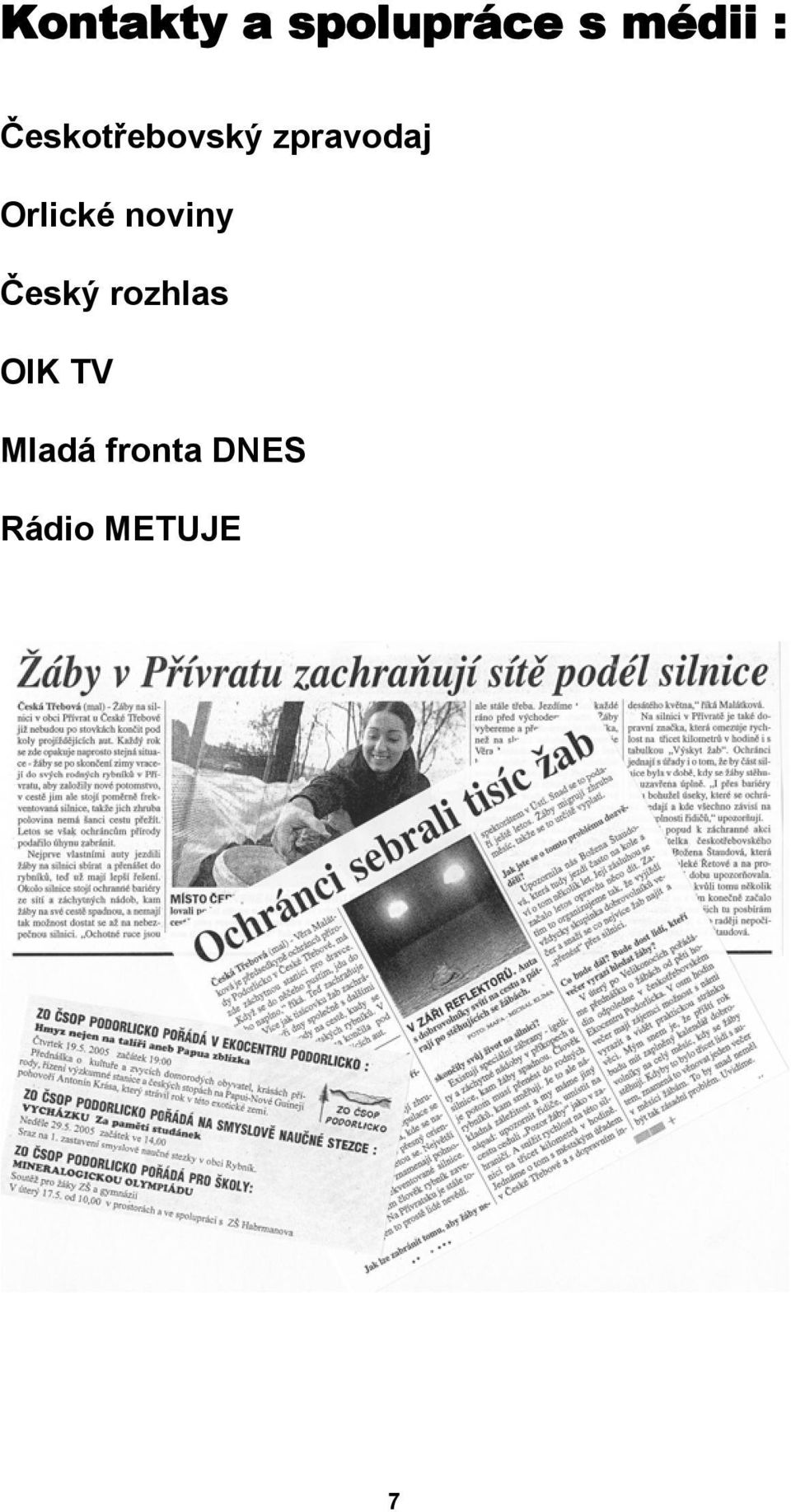 Orlické noviny Český rozhlas