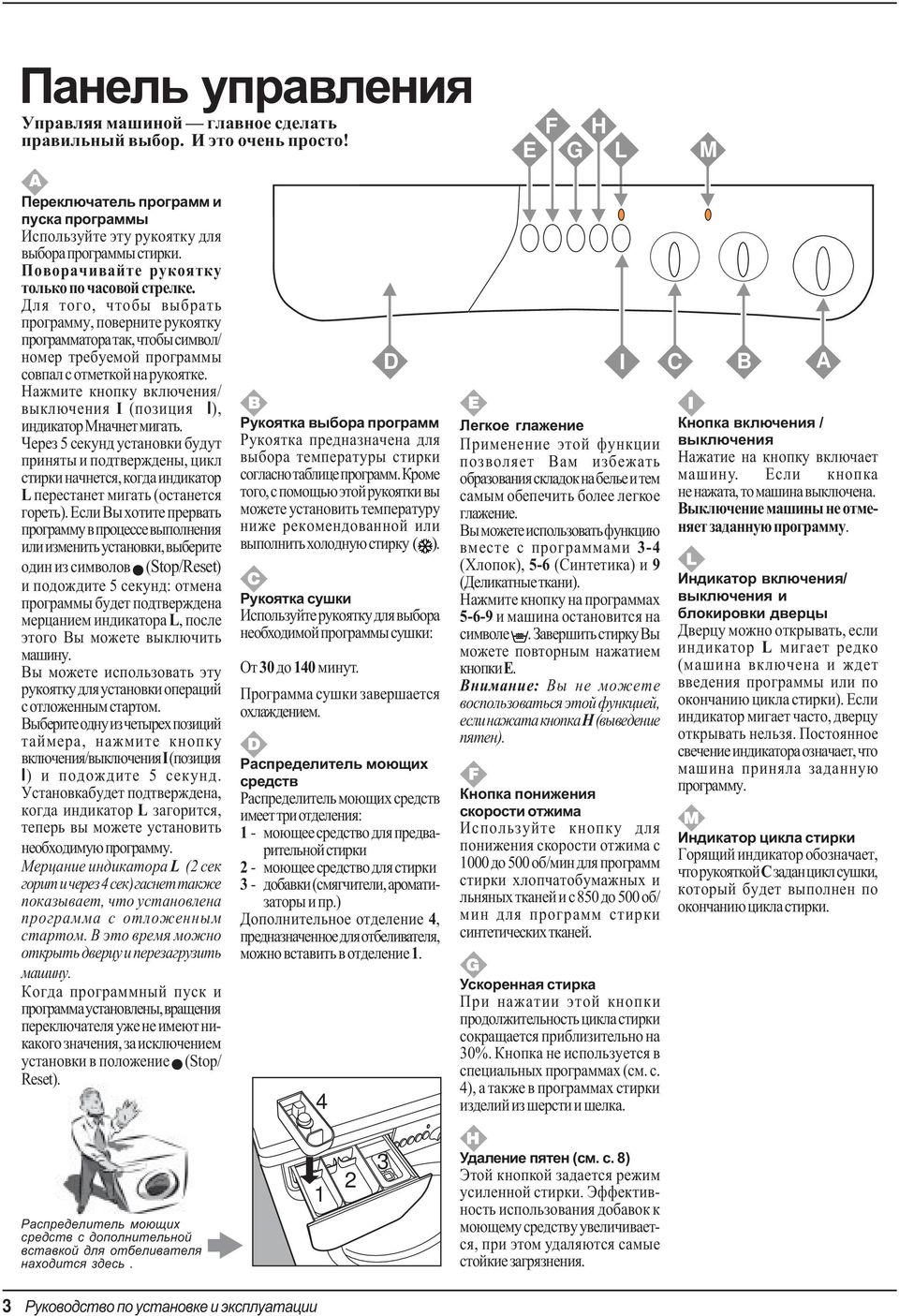 Íàæìèòå êíîïêó âêëþ åíèÿ/ âûêëþ åíèÿ I (ïîçèöèÿ I), èíäèêàòîð Míà íåò ìèãàòü.