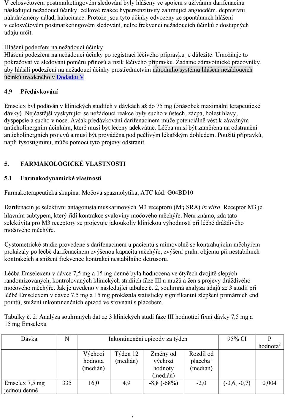 Hlášení podezření na nežádoucí účinky Hlášení podezření na nežádoucí účinky po registraci léčivého přípravku je důležité. Umožňuje to pokračovat ve sledování poměru přínosů a rizik léčivého přípravku.