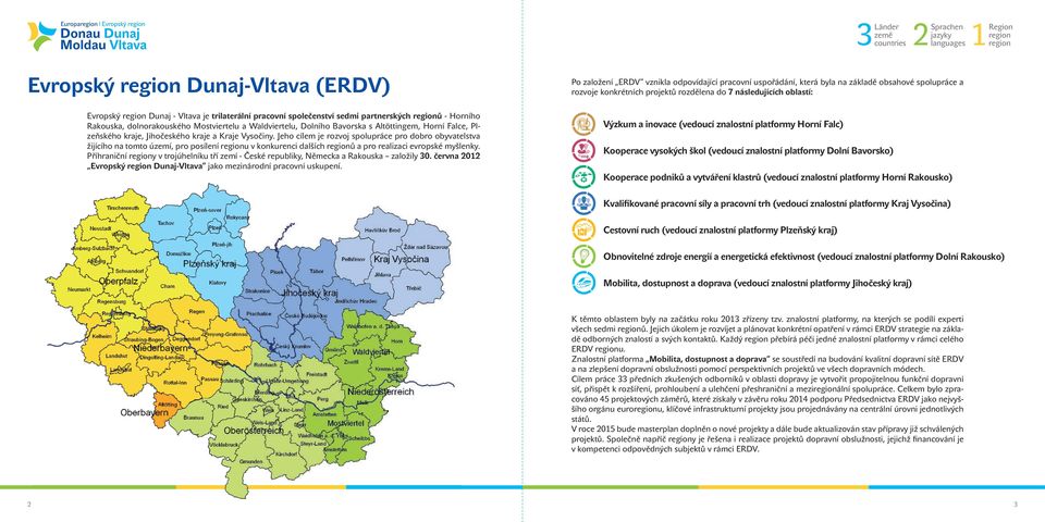 Jeho cílem je rozvoj spolupráce pro dobro obyvatelstva žijícího na tomto území, pro posílení regionu v konkurenci dalších regionů a pro realizaci evropské myšlenky.