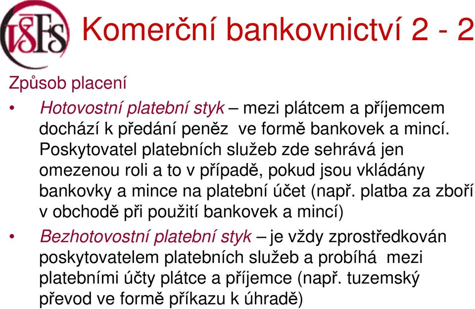 platební účet (např.