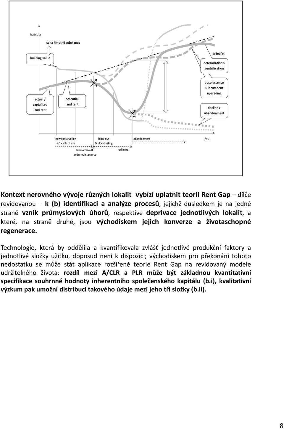 Technologie, která by oddělila a kvantifikovala zvlášť jednotlivé produkční faktory a jednotlivé složky užitku, doposud není k dispozici; východiskem pro překonání tohoto nedostatku se může stát