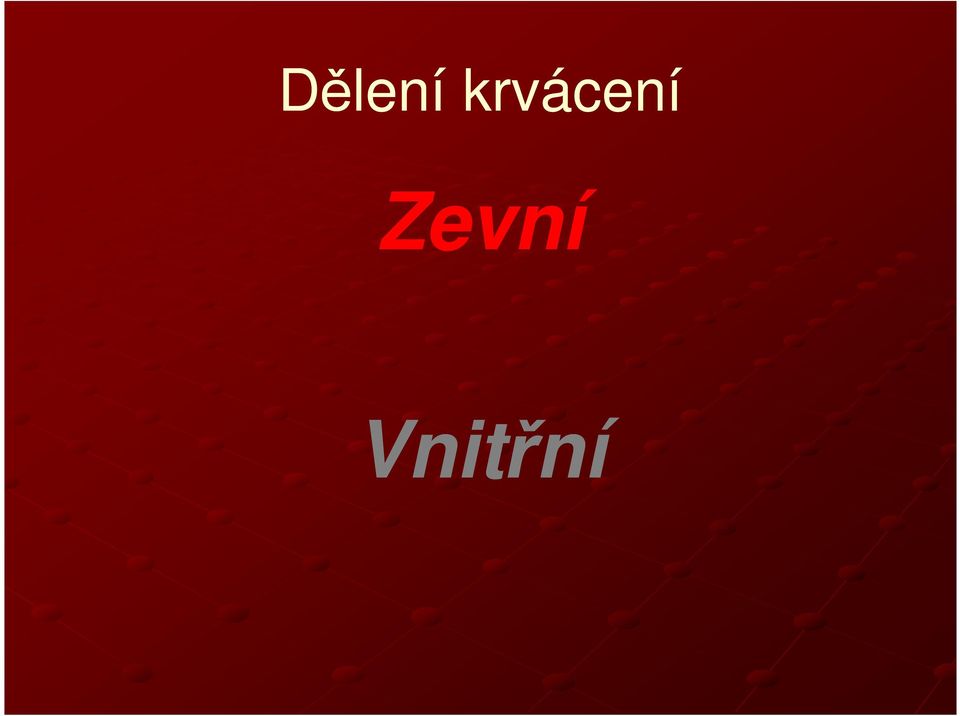 Zevní