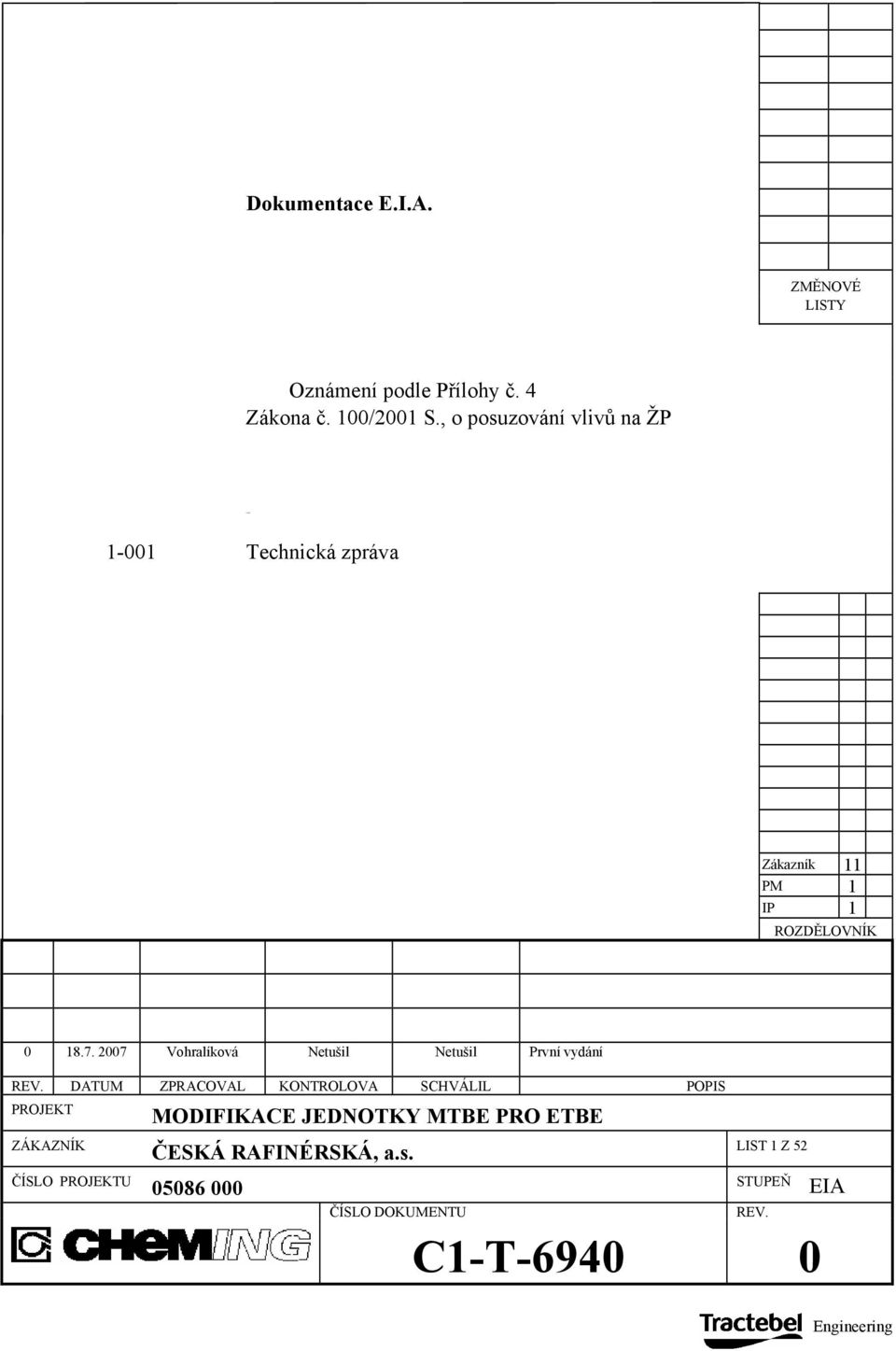 2007 Vohralíková Netušil Netušil První vydání REV.