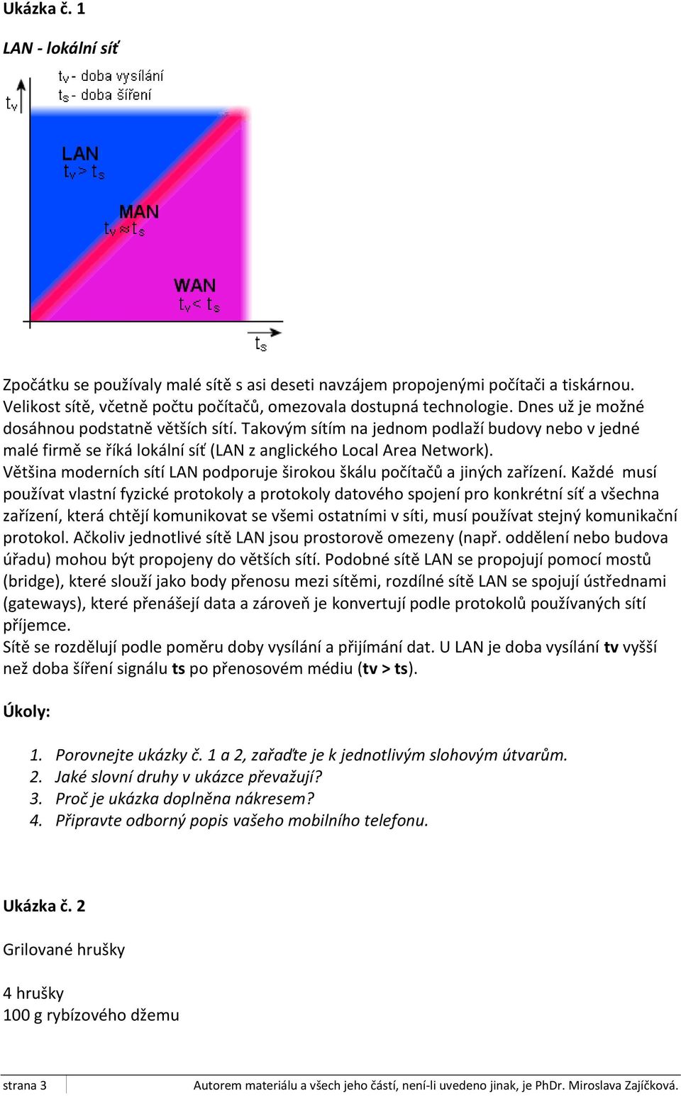 Většina moderních sítí LAN podporuje širokou škálu počítačů a jiných zařízení.