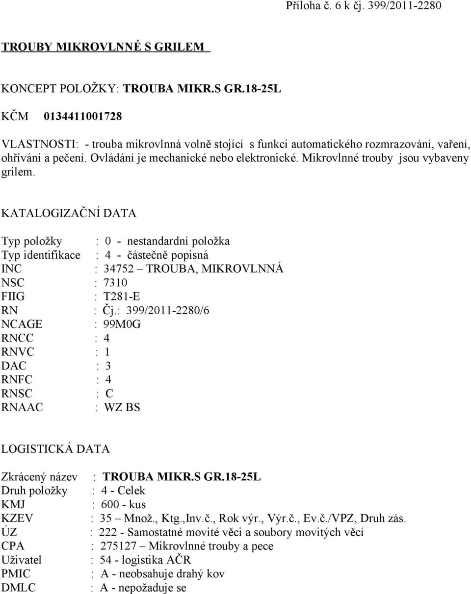 automatického rozmrazování, vaření, ohřívání a pečení.