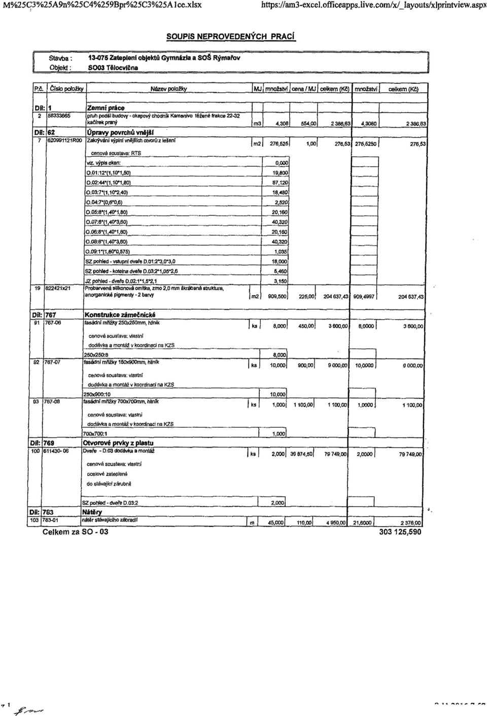 2 Dii 7 19 1 58333665 62 620991121ROO 622421x21 Zemní práce pruh podíl budovy - okapový chodník Kamenivo těžené frakce 22-32 kacírek praný m3 4,308 554,00 23B6.