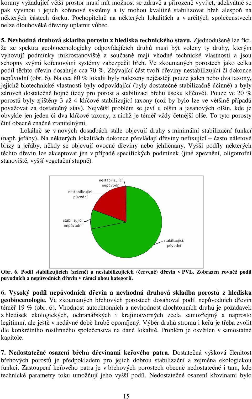 Zjednodušeně lze říci, že ze spektra geobiocenologicky odpovídajících druhů musí být voleny ty druhy, kterým vyhovují podmínky mikrostanoviště a současně mají vhodné technické vlastnosti a jsou