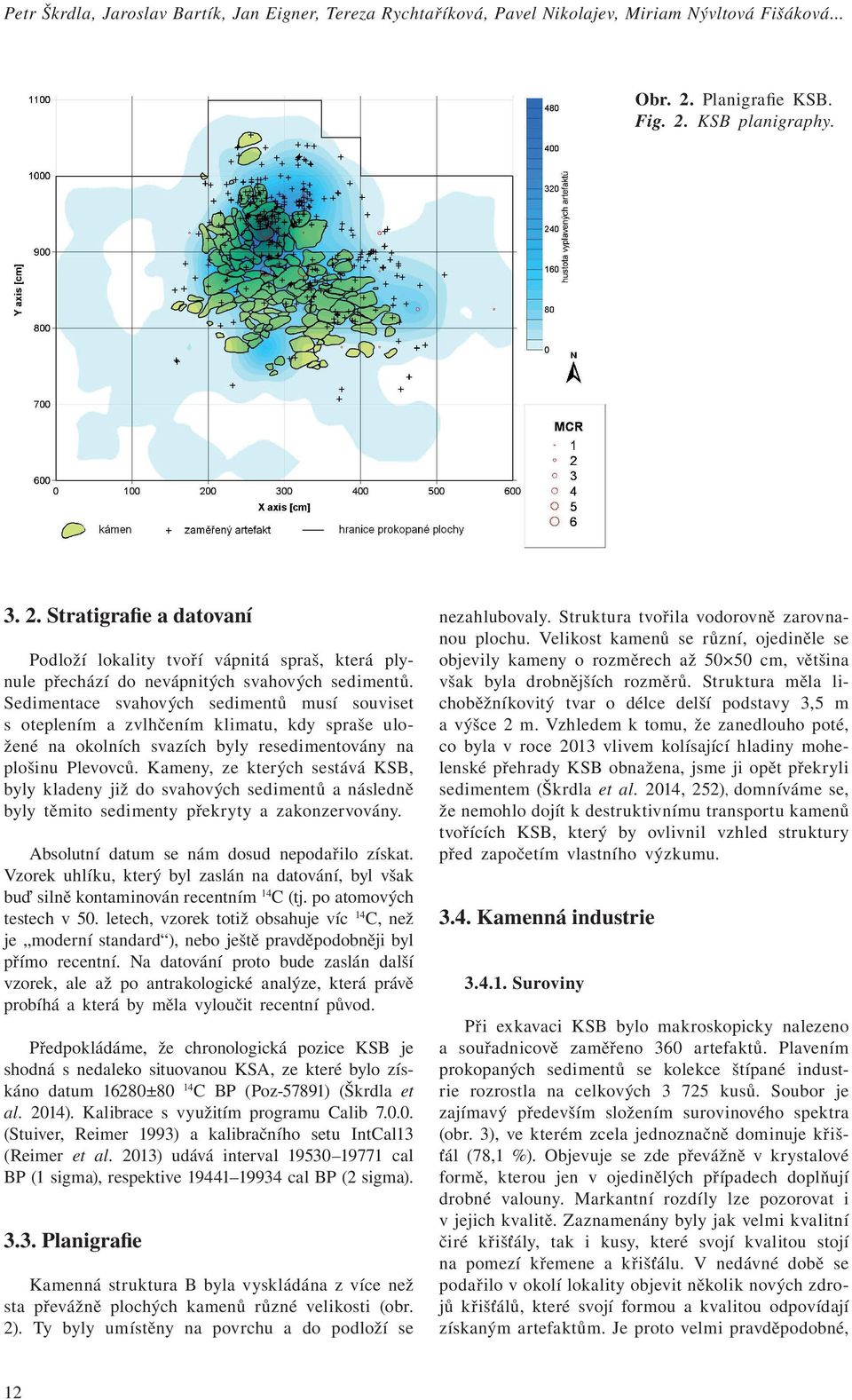 Sedimentace svahových sedimentů musí souviset s oteplením a zvlhčením klimatu, kdy spraše uložené na okolních svazích byly resedimentovány na plošinu Plevovců.