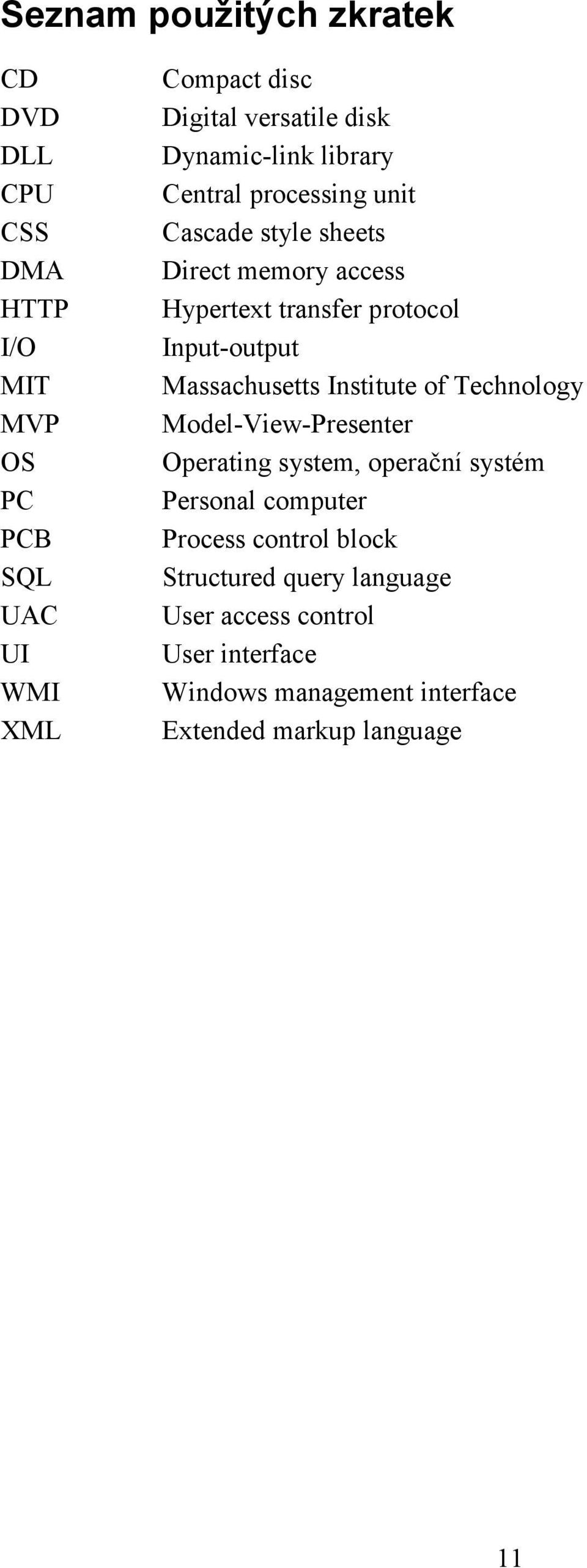 Input-output Massachusetts Institute of Technology Model-View-Presenter Operating system, operační systém Personal computer