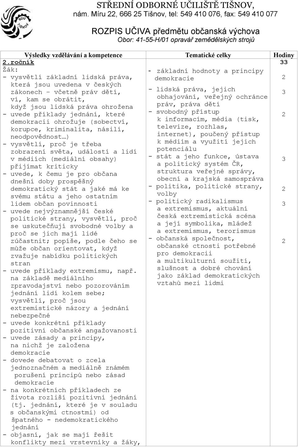 veřejný ochránce když jsou lidská práva ohrožena práv, práva dětí - uvede příklady jednání, které - svobodný přístup demokracii ohrožuje (sobectví, k informacím, média (tisk, korupce, kriminalita,