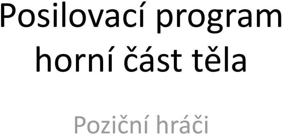 horní část