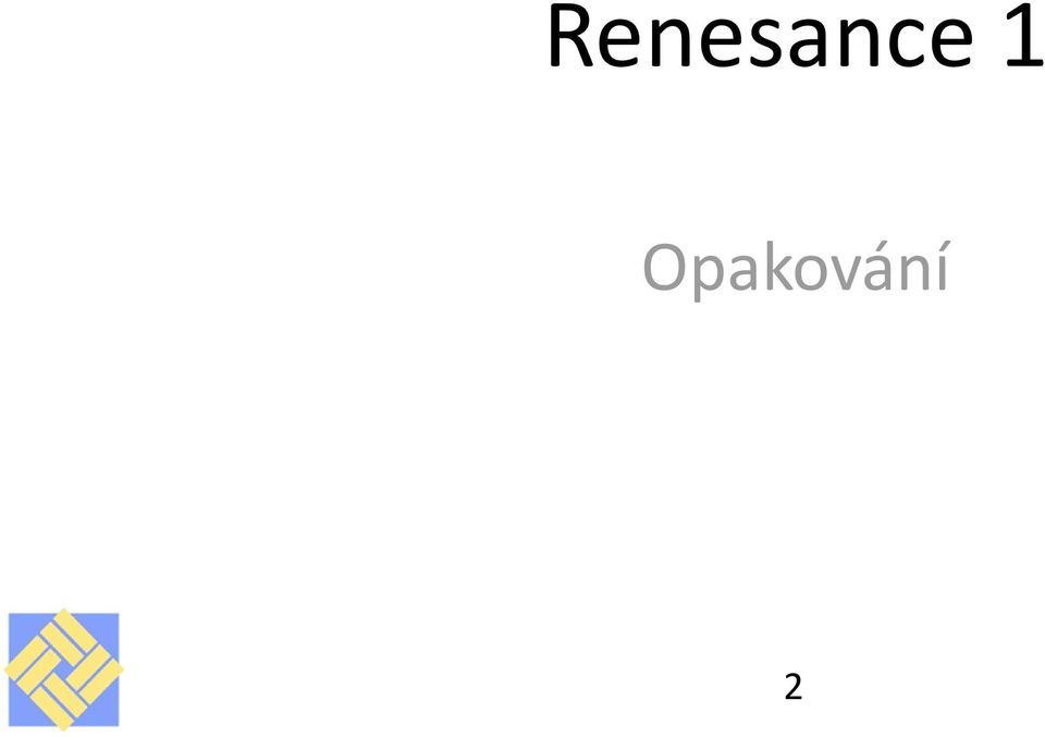 Opakování