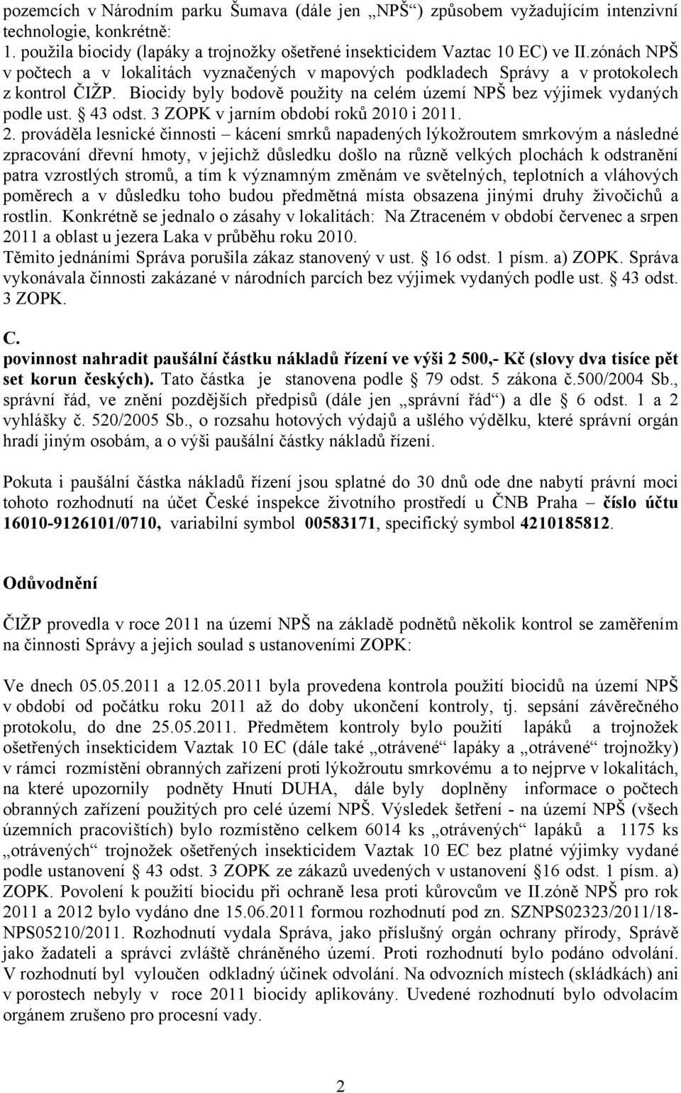 3 ZOPK v jarním období roků 20