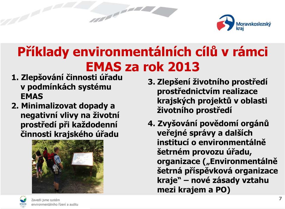 Zlepšení životního prostředí prostřednictvím realizace krajských projektů v oblasti životního prostředí 4.