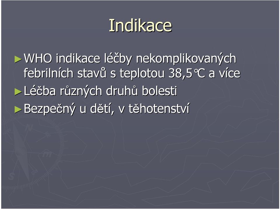 teplotou 38,5 C C a vícev Léčba různých r