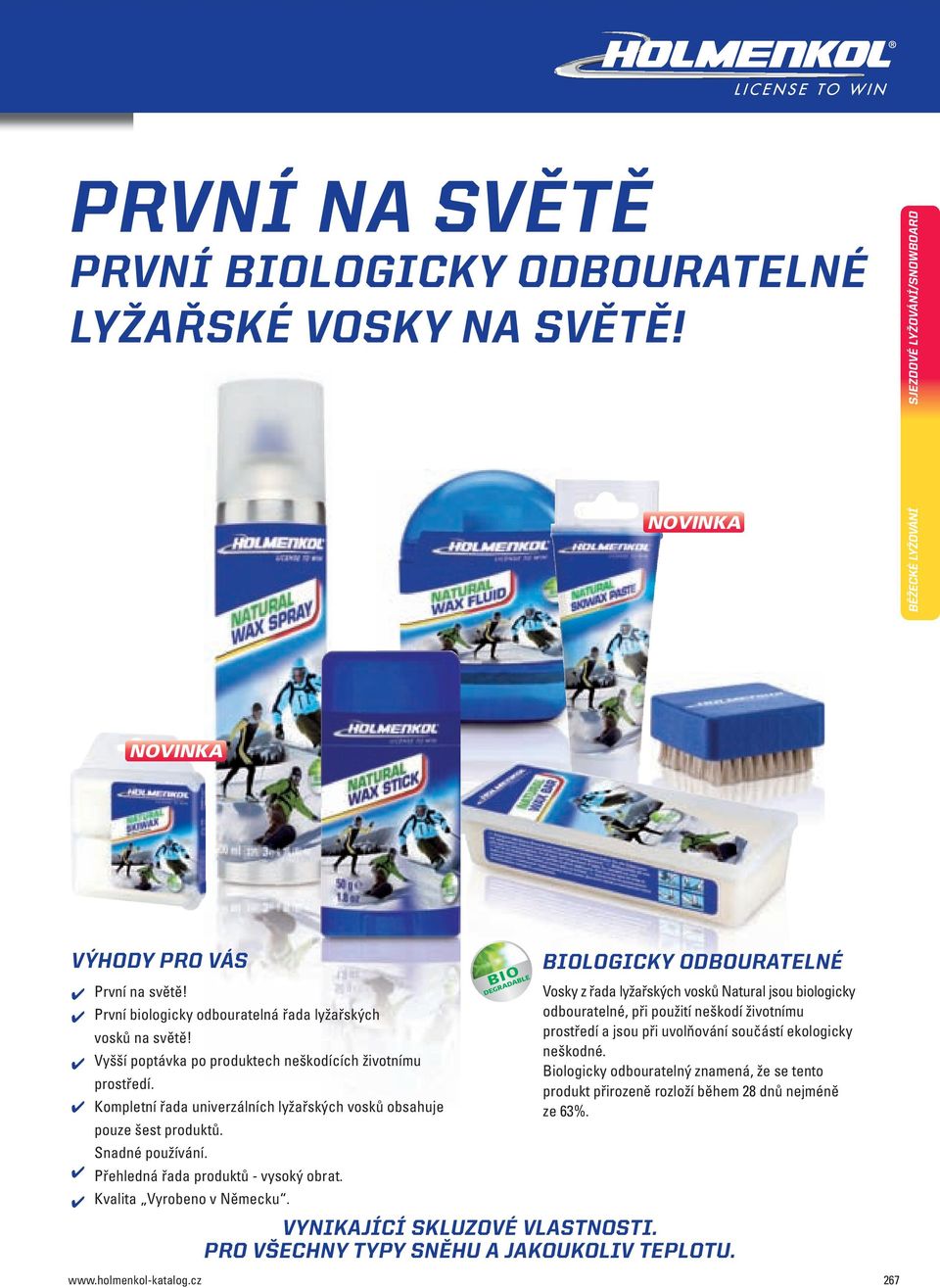 Přehledná řada produktů - vysoký obrat. Kvalita Vyrobeno v Německu.