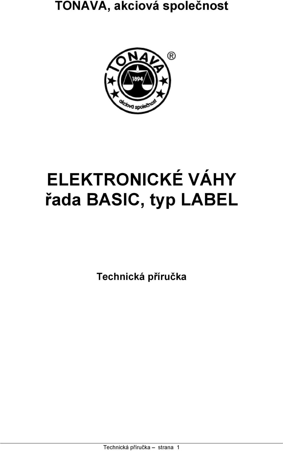 BASIC, typ LABEL Technicka