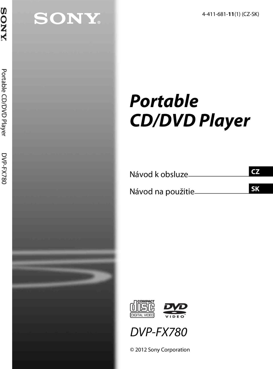 CD/DVD Player Návod k obsluze Návod