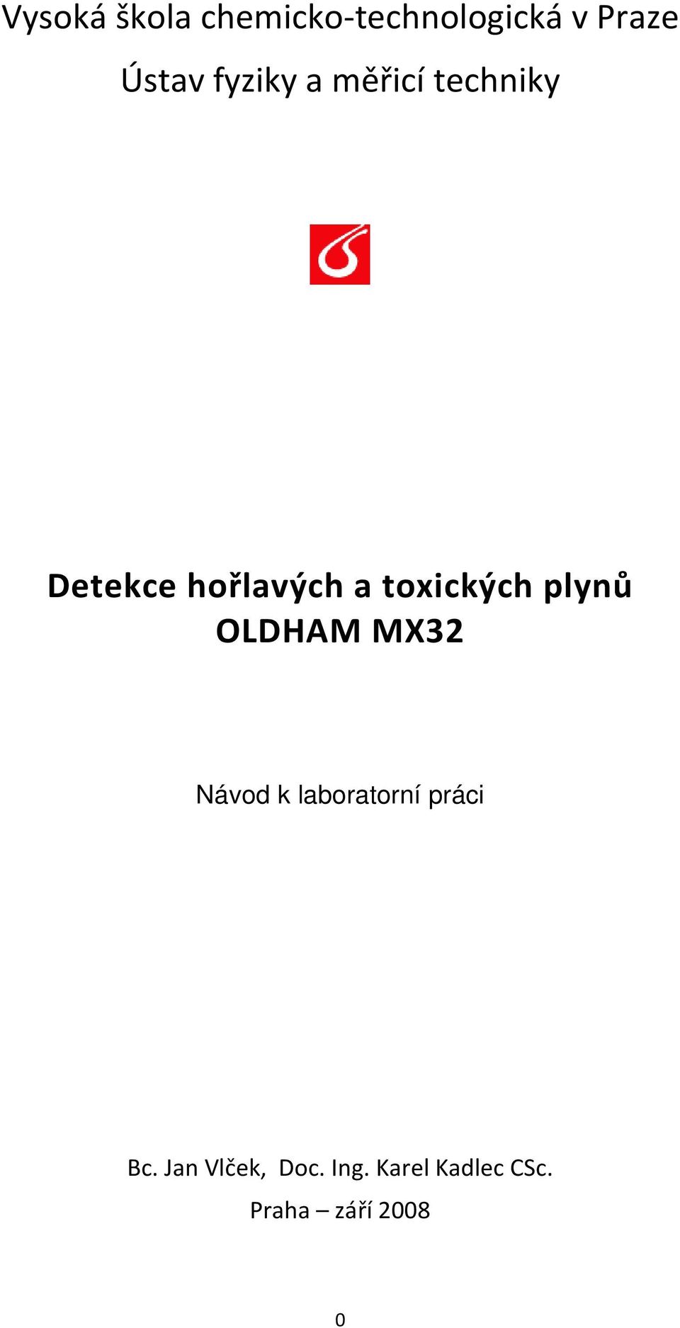 toxických plynů OLDHAM MX32 Návod k laboratorní