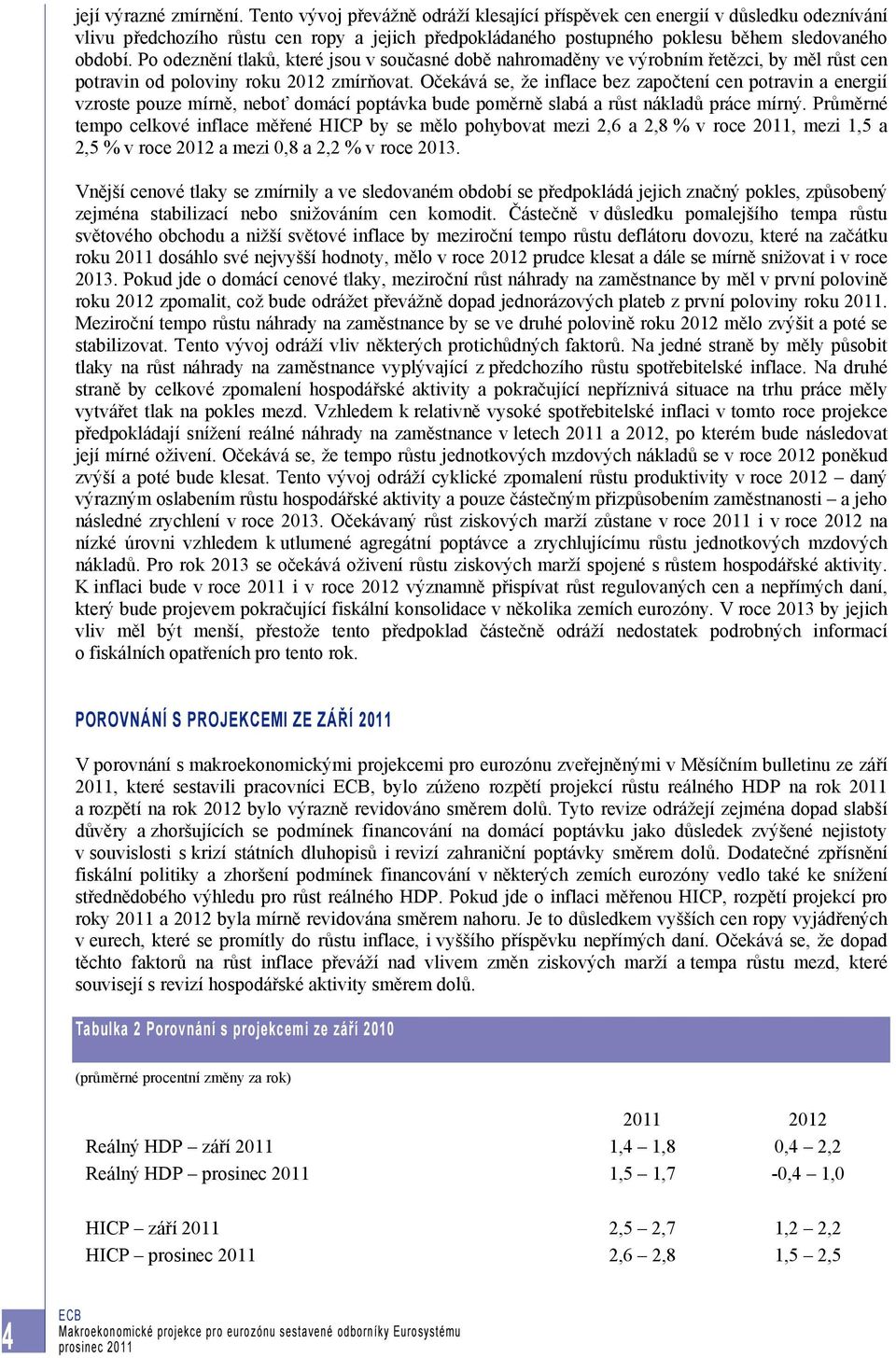 Po odeznění tlaků, které jsou v současné době nahromaděny ve výrobním řetězci, by měl růst cen potravin od poloviny roku 2012 zmírňovat.