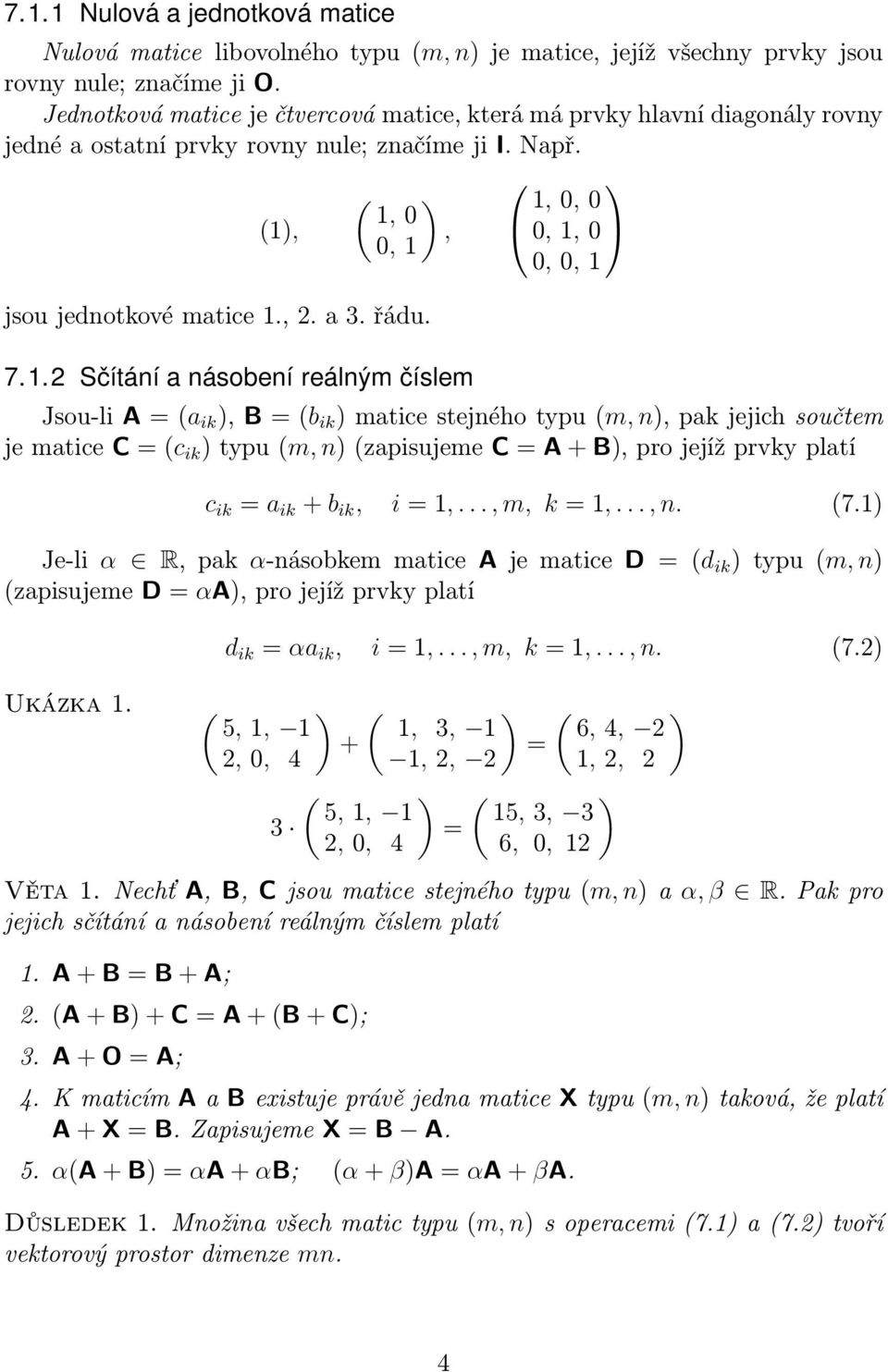 , 2. a 3. řádu. 7.1.