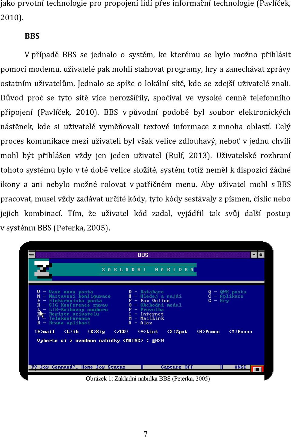 Jednalo se spíše o lokální sítě, kde se zdejší uživatelé znali. Důvod proč se tyto sítě více nerozšířily, spočíval ve vysoké cenně telefonního připojení (Pavlíček, 2010).