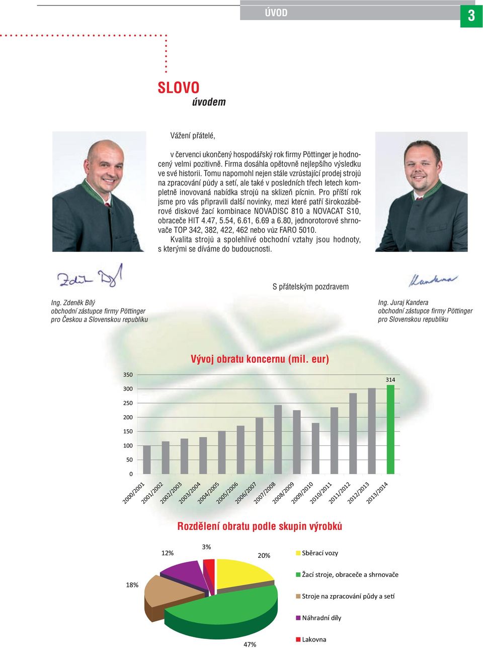 Pro příští rok jsme pro vás připravili další novinky, mezi které patří širokozáběrové diskové žací kombinace NOVADISC 810 a NOVACAT S10, obraceče HIT 4.47, 5.54, 6.61, 6.69 a 6.