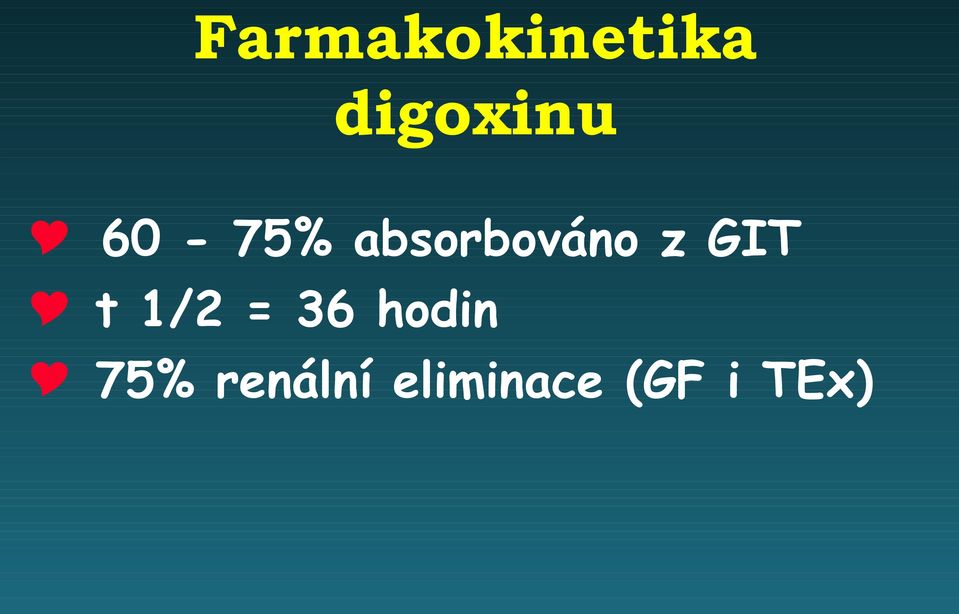 t 1/2 = 36 hodin 75%