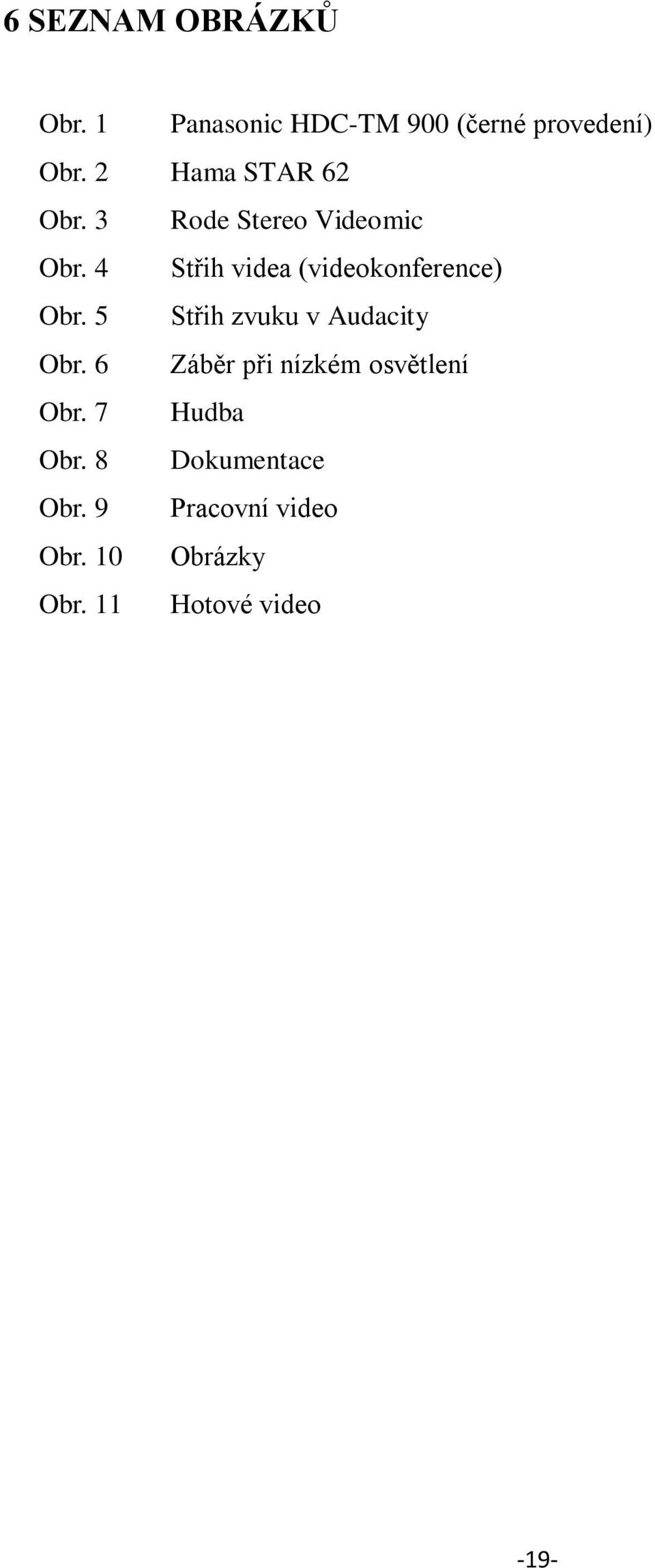 4 Střih videa (videokonference) Obr. 5 Střih zvuku v Audacity Obr.