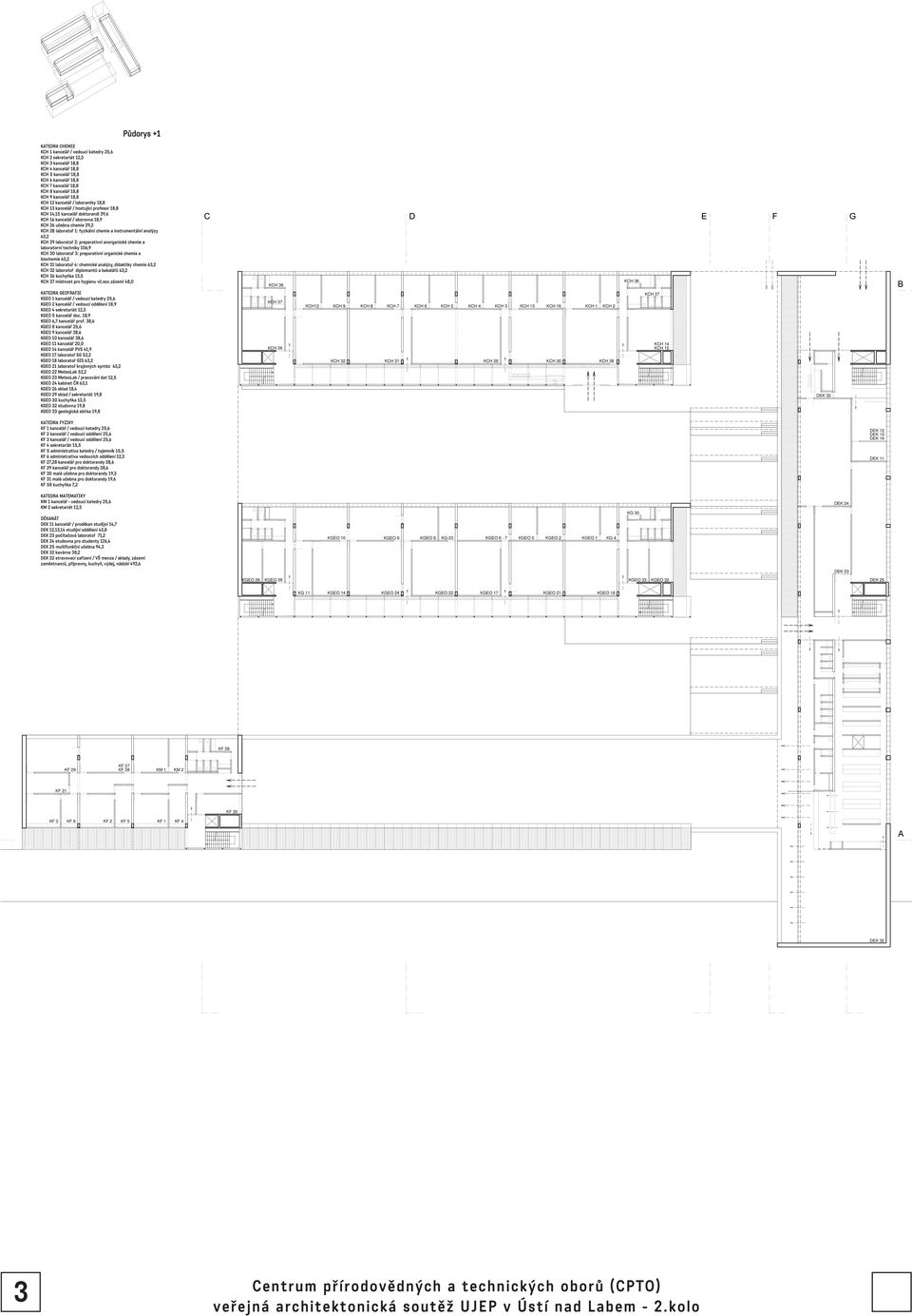 39,2 KCH 28 laboratoř 1: fyzikální chemie a instrumentální analýzy 63,2 KCH 29 laboratoř 2: preparativní anorganické chemie a laboratorní techniky 106,9 KCH 30 laboratoř 3: preparativní organické