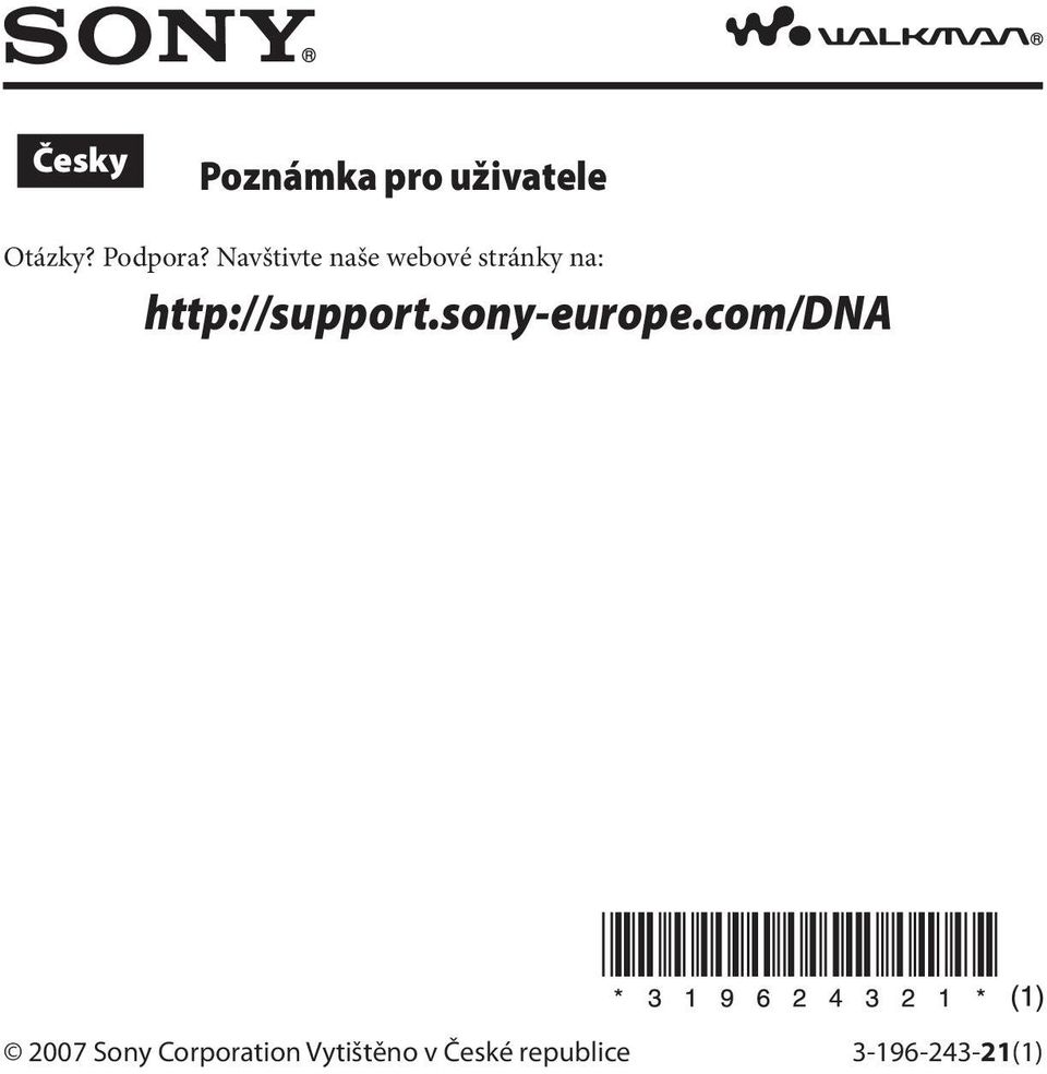 http://support.sony-europe.