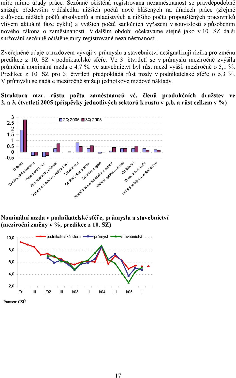 nižšího počtu propouštěných pracovníků vlivem aktuální fáze cyklu) a vyšších počtů sankčních vyřazení v souvislosti s působením nového zákona o zaměstnanosti.