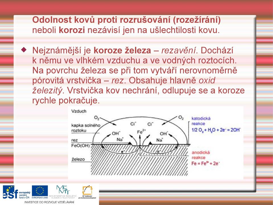 Dochází k němu ve vlhkém vzduchu a ve vodných roztocích.