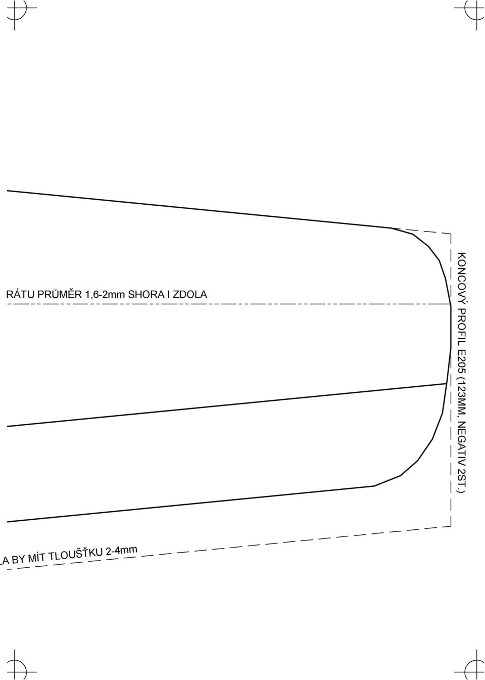 PROFIL E205 (123MM,