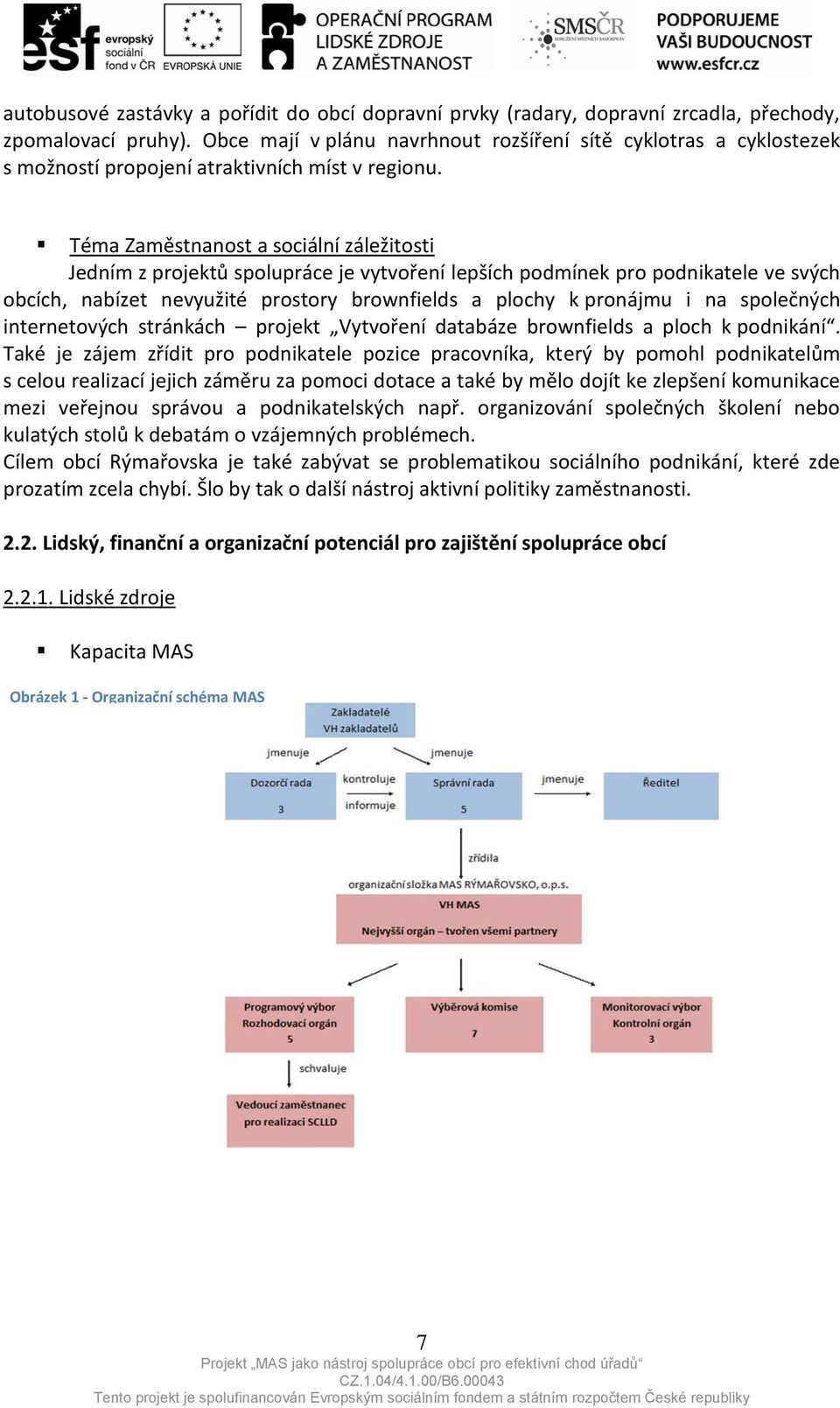 Téma Zaměstnanost a sociální záležitosti Jedním z projektů spolupráce je vytvoření lepších podmínek pro podnikatele ve svých obcích, nabízet nevyužité prostory brownfields a plochy k pronájmu i na