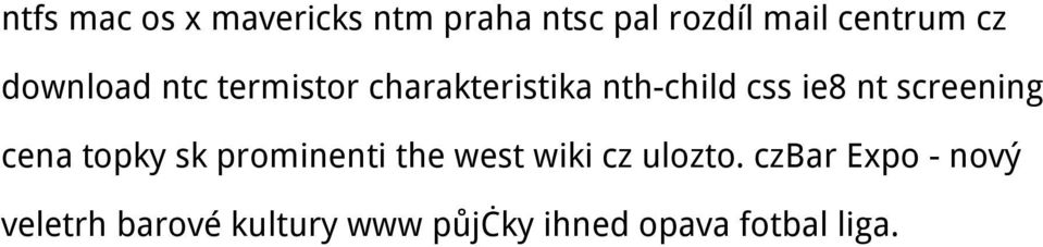 screening cena topky sk prominenti the west wiki cz ulozto.