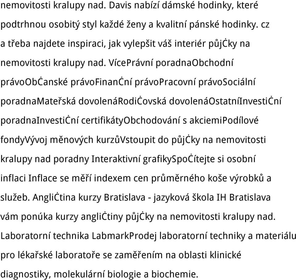 VícePrávní poradnaobchodní právoobčanské právofinanční právopracovní právosociální poradnamateřská dovolenárodičovská dovolenáostatníinvestiční poradnainvestiční certifikátyobchodování s