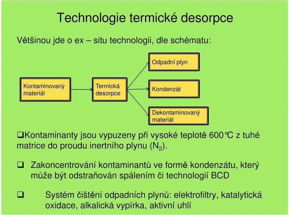 matrice do proudu inertního plynu (N 2 ).