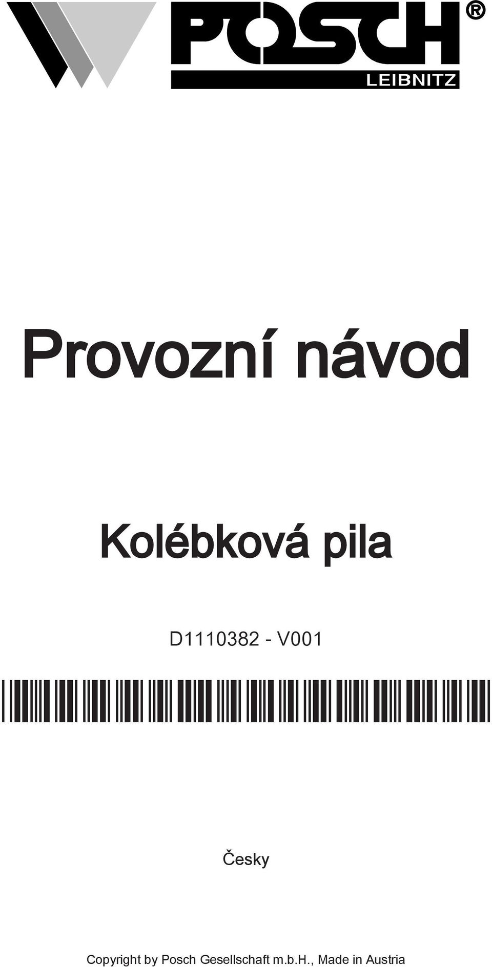 Česky Copyright by Posch