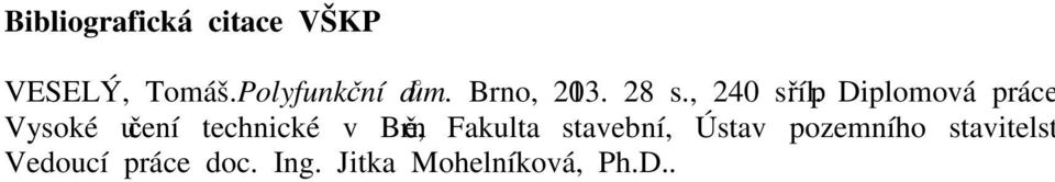 Vysoké učení technické v Brně, Fakulta stavební, Ústav