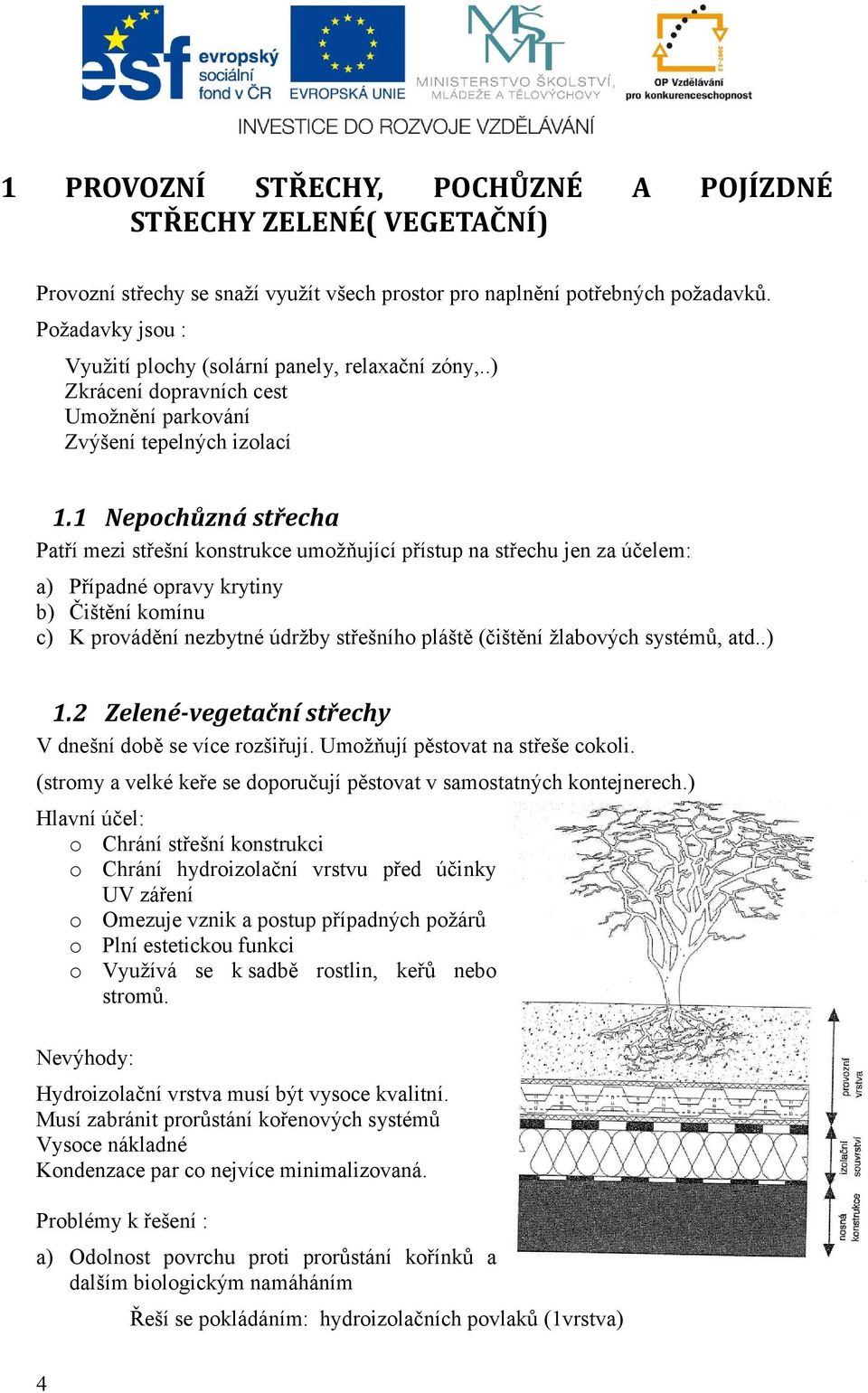 1 Nepochůzná střecha Patří mezi střešní konstrukce umožňující přístup na střechu jen za účelem: a) Případné opravy krytiny b) Čištění komínu c) K provádění nezbytné údržby střešního pláště (čištění